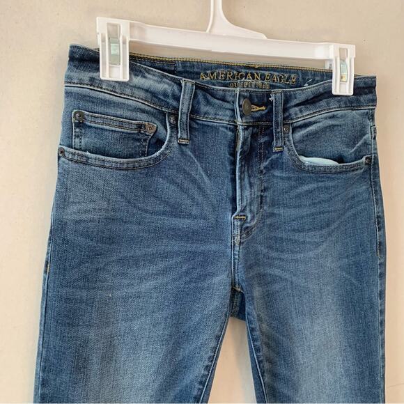 American Eagle Skinny Jeans Denim 28X30 - Picture 2 of 6
